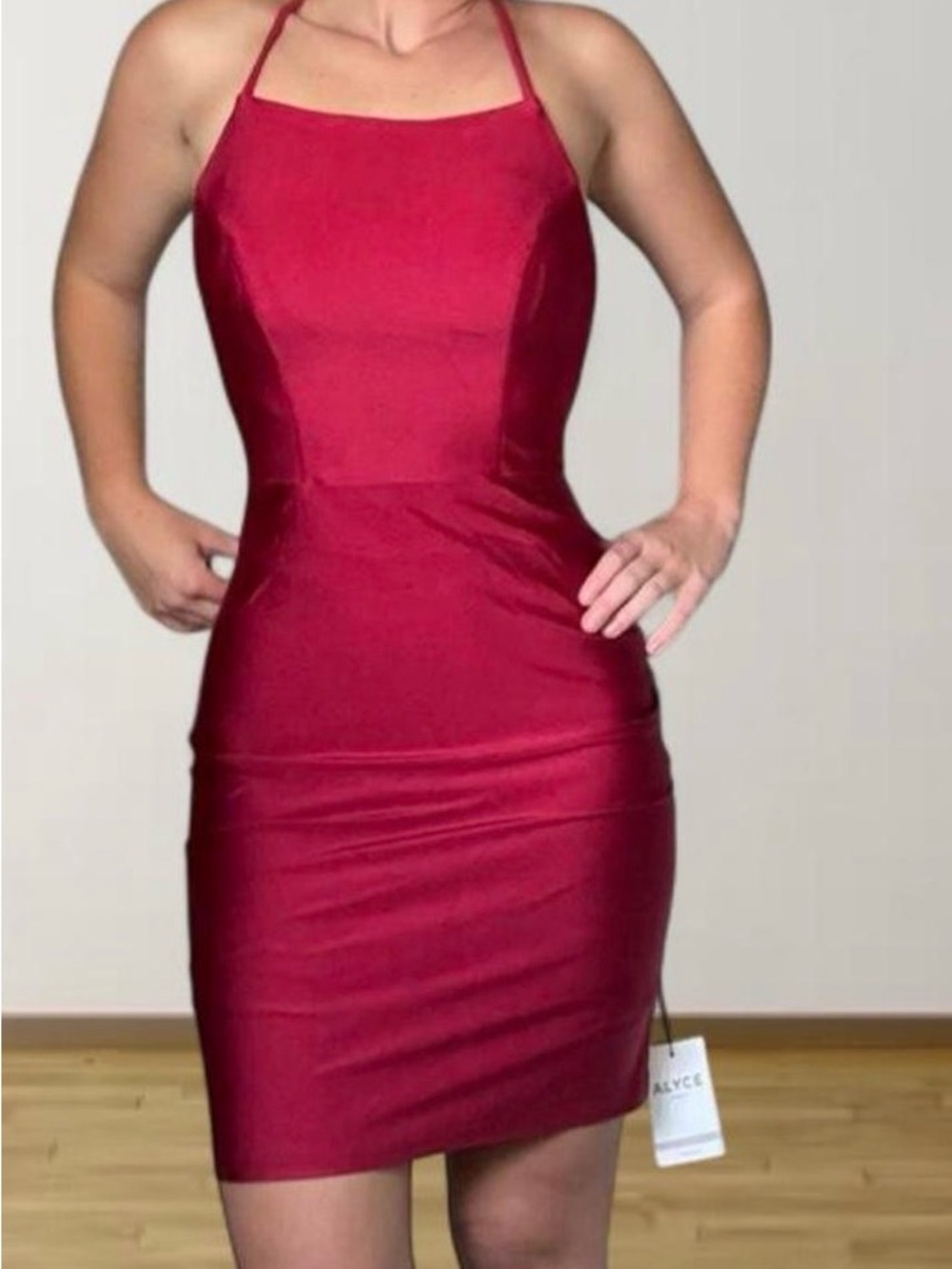 NWT Alyce Paris Red Mini Dress